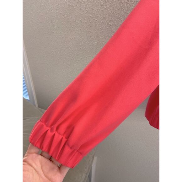 Rachel Roy Women Salmon Full Zip Minimalist Style Swing Jacket/Cardigan Size XXL - Picture 6 of 10